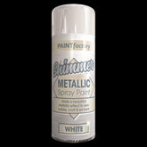 Paint Factory White Metallic Spray Paint 200ml Spray Paint